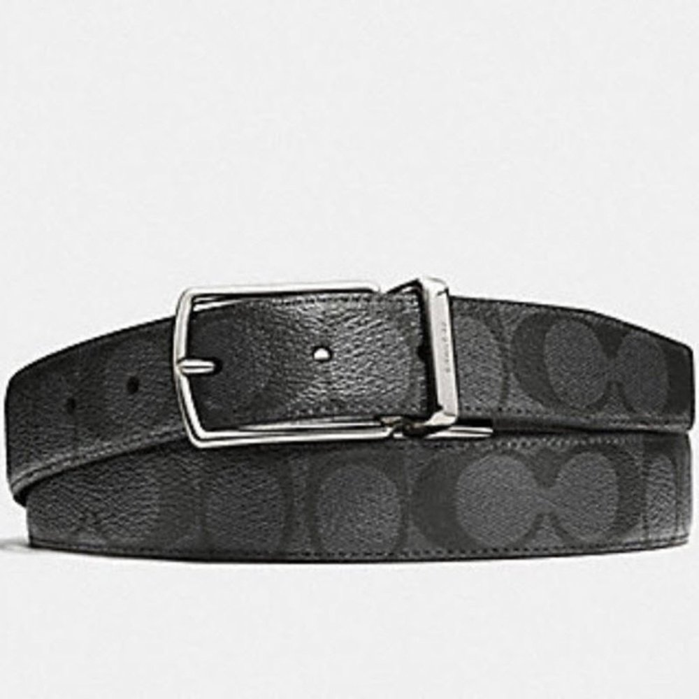 coach MODERN HARNESS REVERSIBLE SIGNATURE Belt